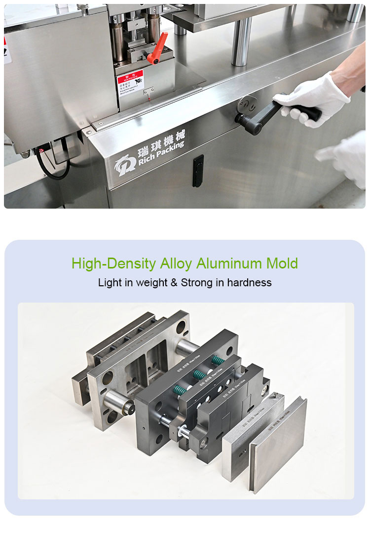 flat-plate automatic blister packing machine