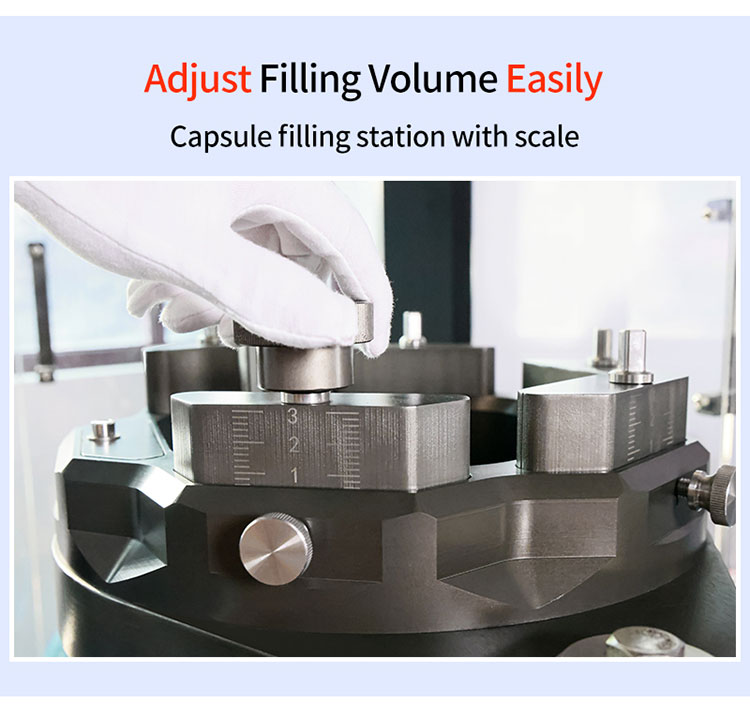 automatic capsule encapsulation machine