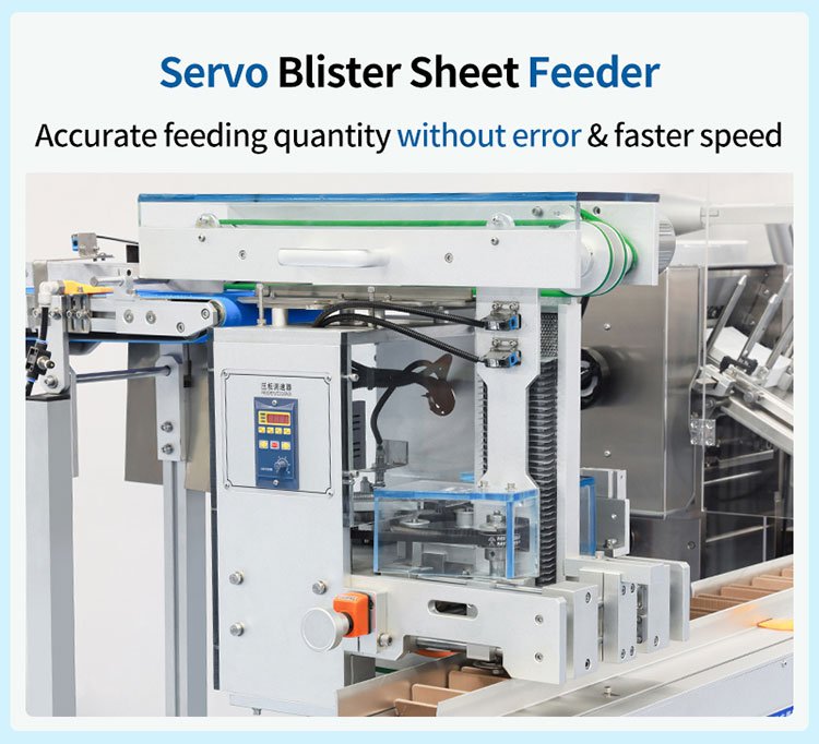 blister packing and cartoning machine