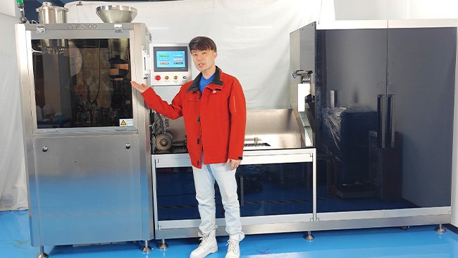 liquid capsule filling machine