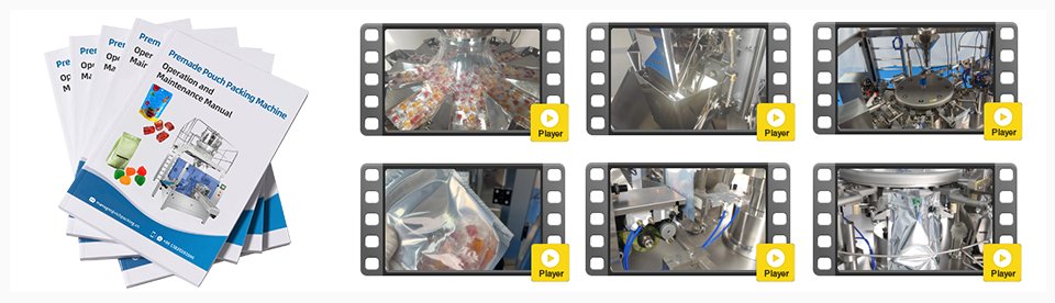 blister card machine manual pouch packing machine manual