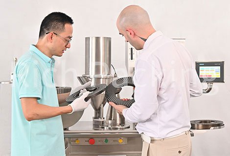 capsule filling machine operation