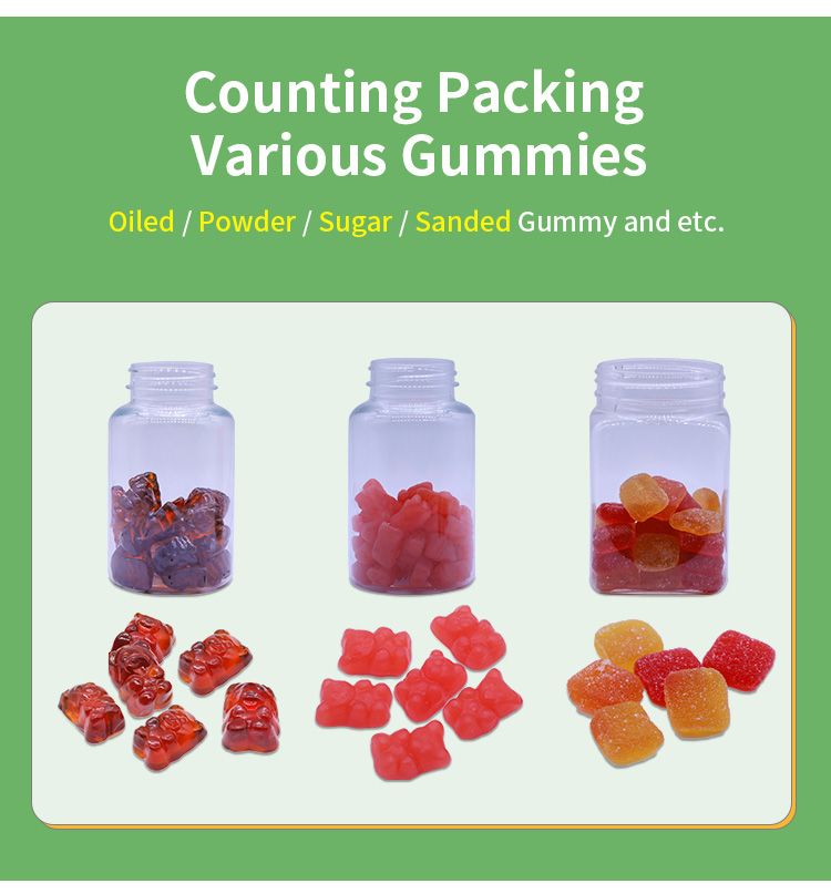 auto gummy counter machine