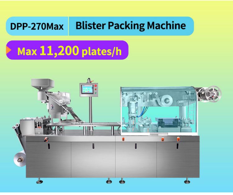 alu bilister packing machine