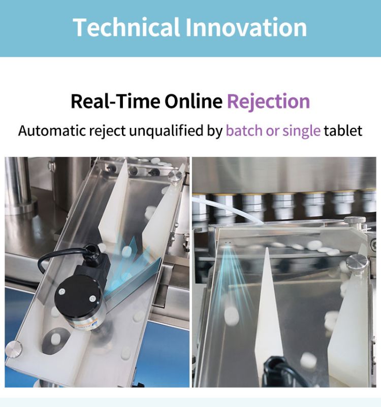 automatic tablet rejection