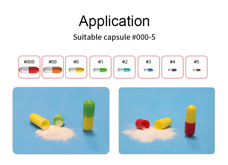 capsules filling machine small