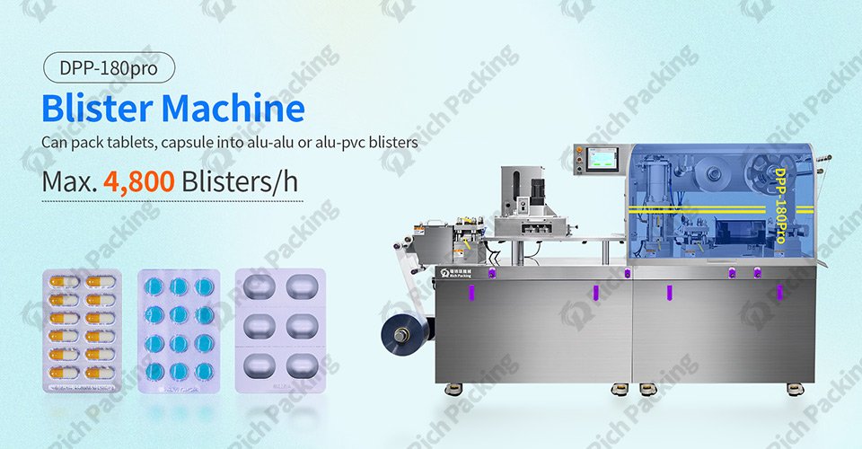 180Pro blister packaging machine