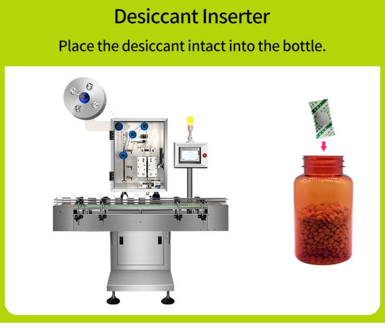 Desiccant inserter