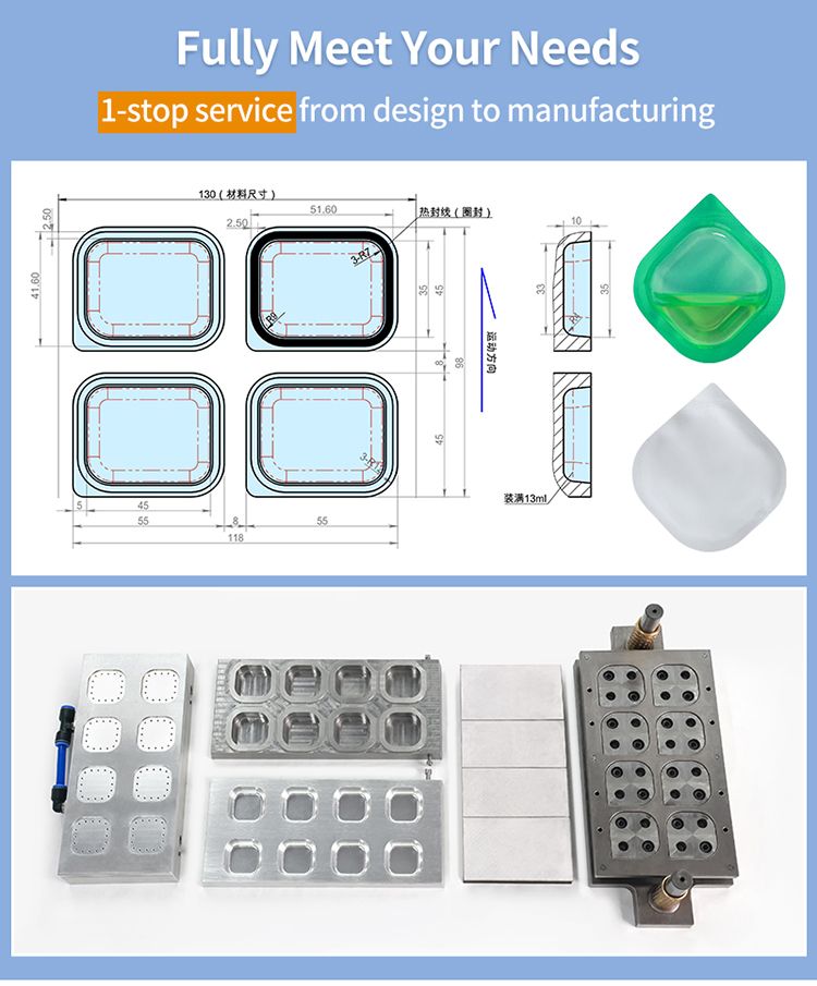 blister packaging layout