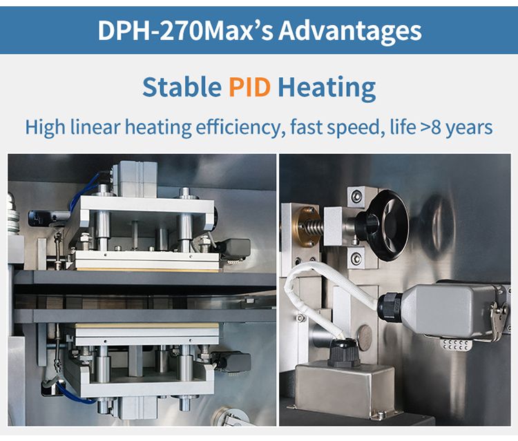 PID heating blister packing machine