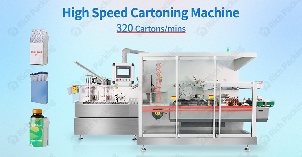 RQ-ZH-320W high speed cartoning machine