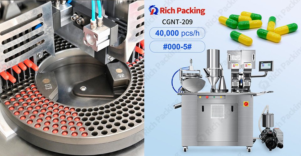 Semi-Automatic Capsule Filling Machine