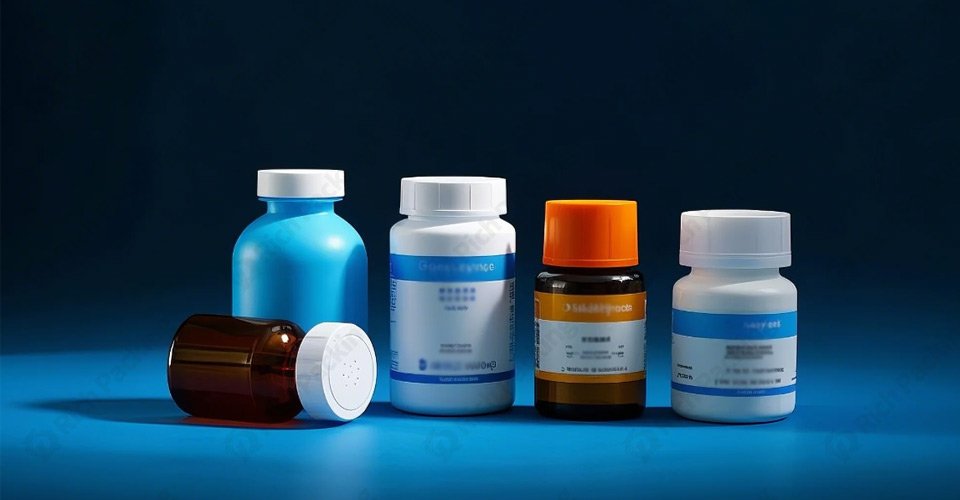 Medicine-bottles-of-different-materials