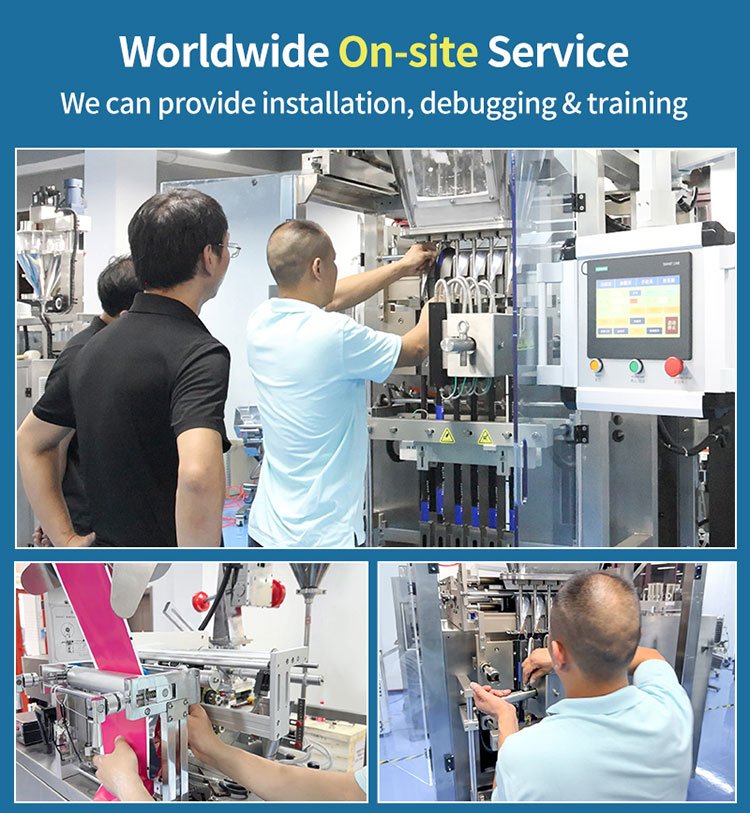 stick packing machine service